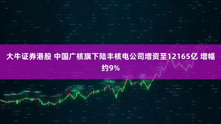 大牛证券港股 中国广核旗下陆丰核电公司增资至12165亿 增幅约9%